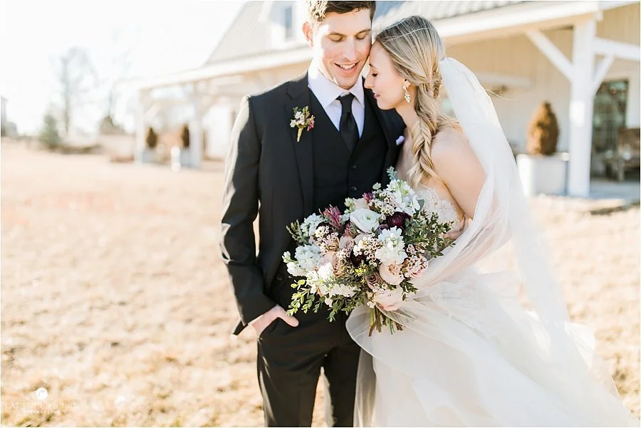Kathryn and Keegan: Winter Wedding at Blue Bell Farm