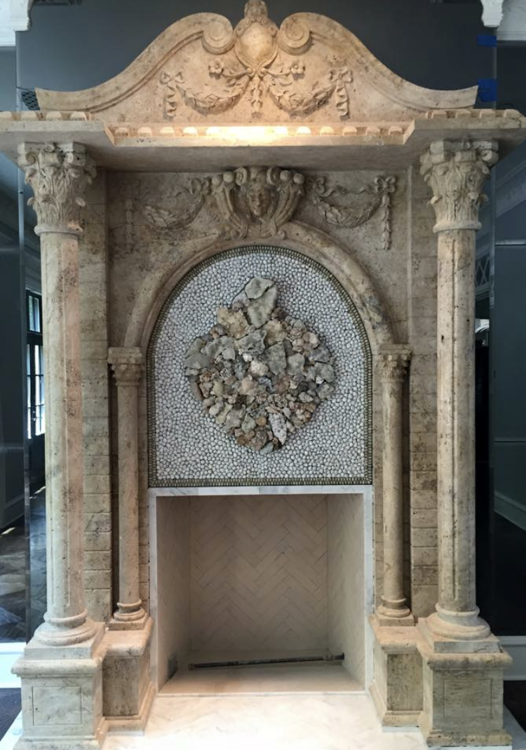 French Fireplace Medallion