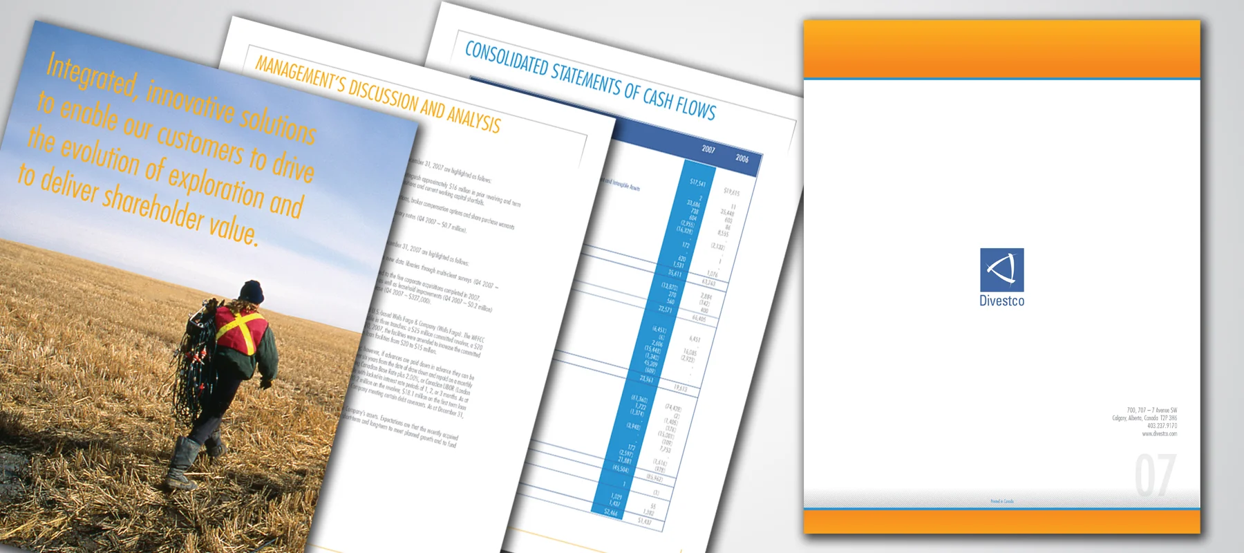 Divestco | 2007 Annual Report