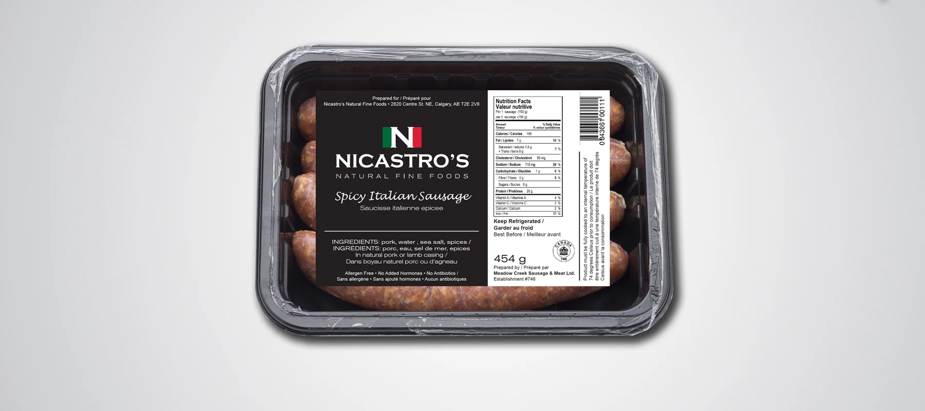 Nicastro's Fine Foods | Point of Sale Packaging