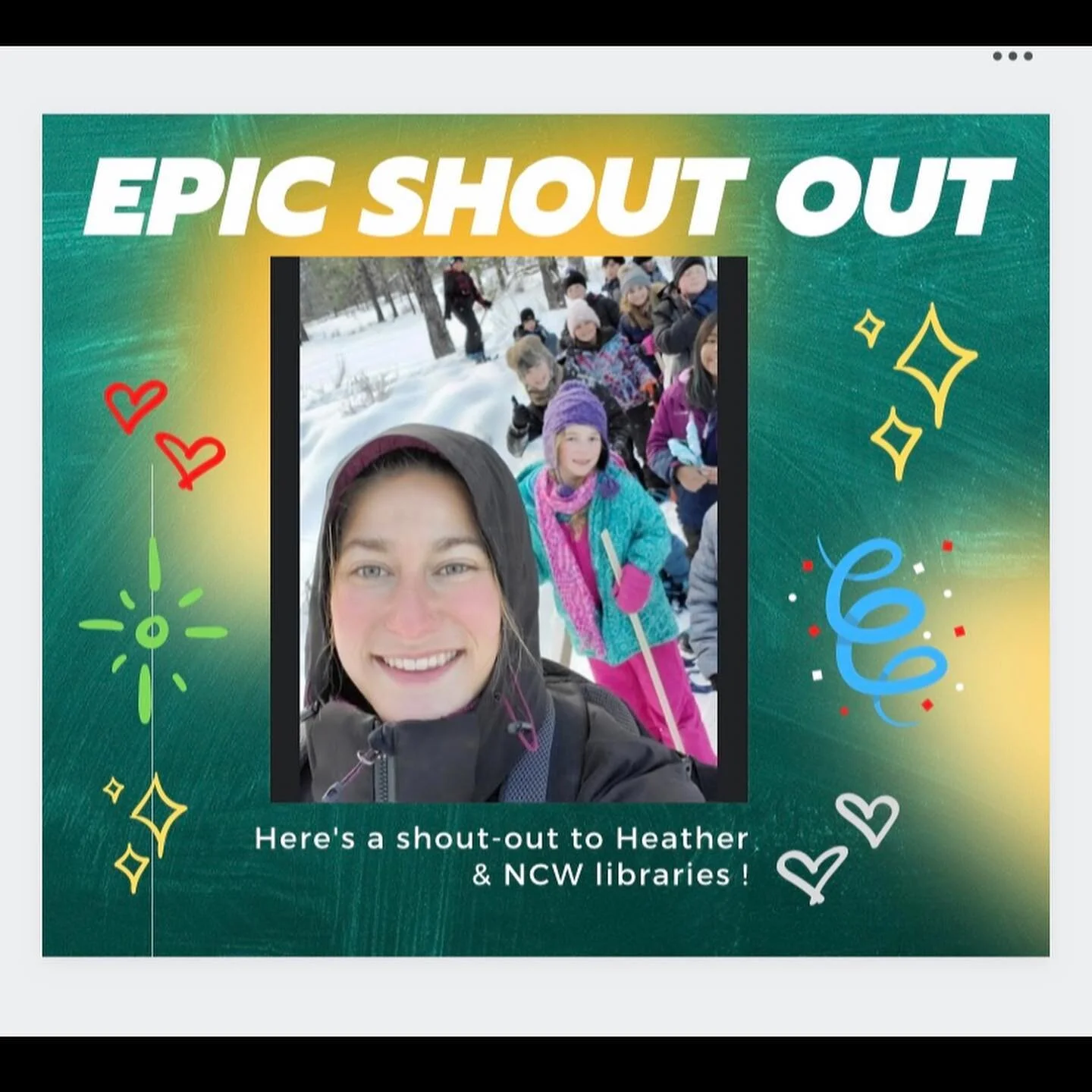 Thank you Heather and NCW for all the support to Pinnacles Prep😊