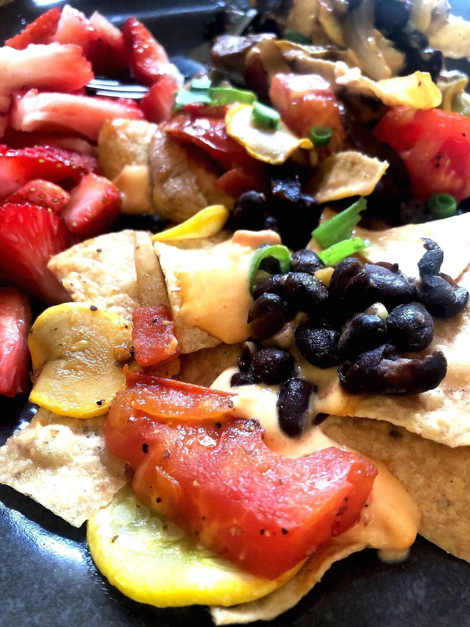 Loaded Veggie Nachos
