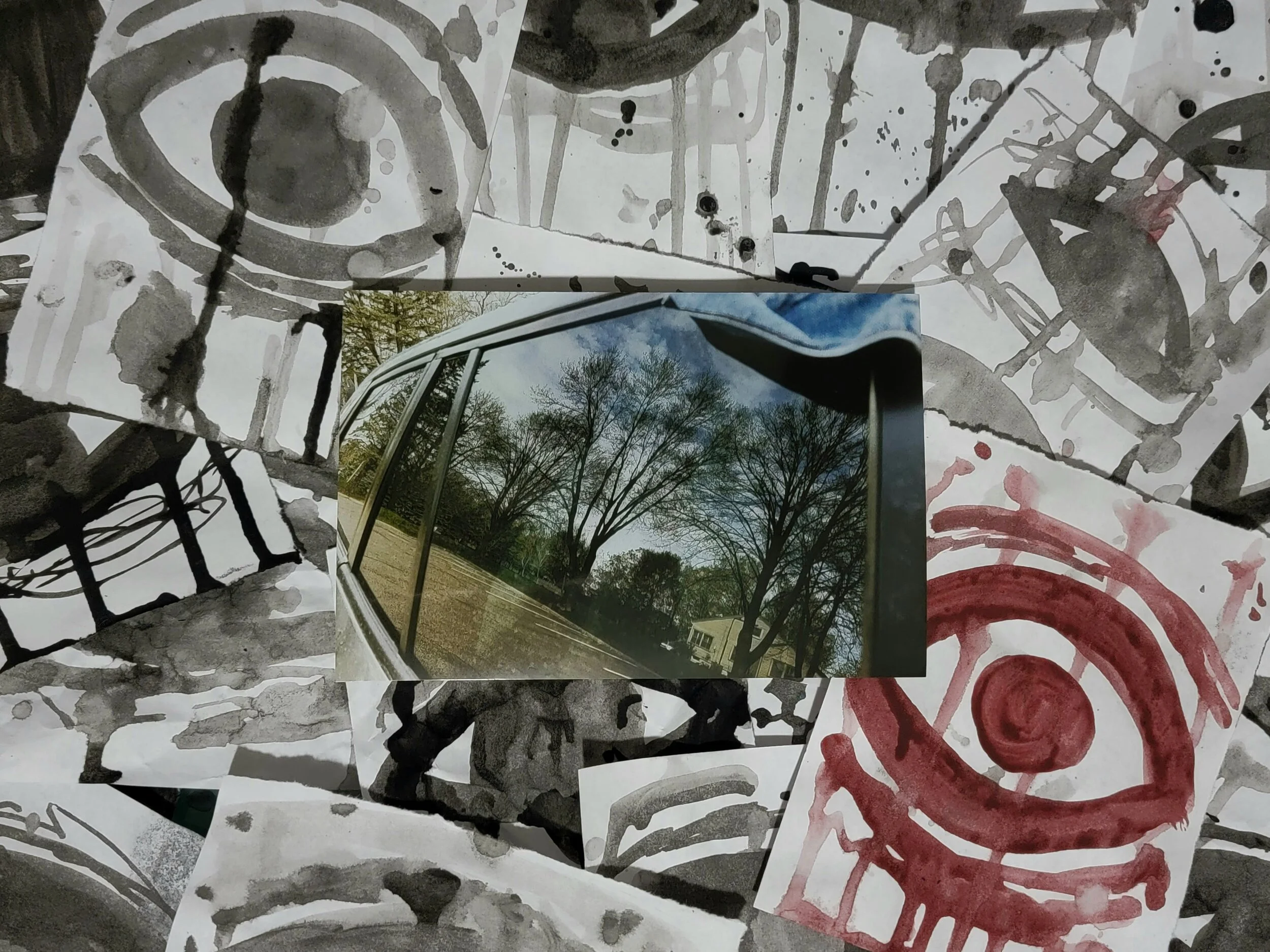 "hush my love, they'll see you"