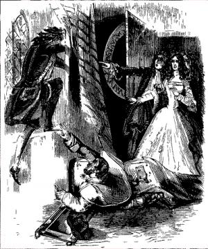 Sketch of the Croglin Vampire Attack (Phantoms and Monsters)
