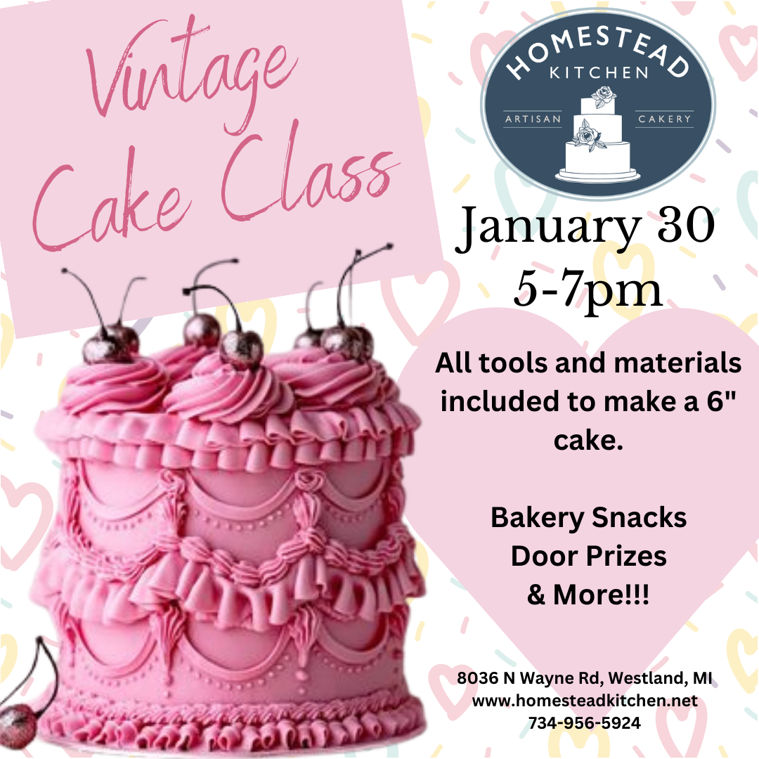 Cake Decorating at Homestead Kitchen