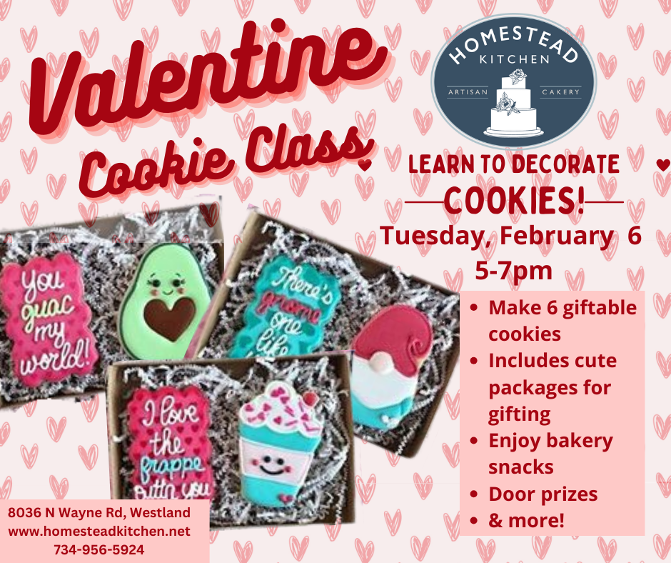 Valentine's Cookie Class