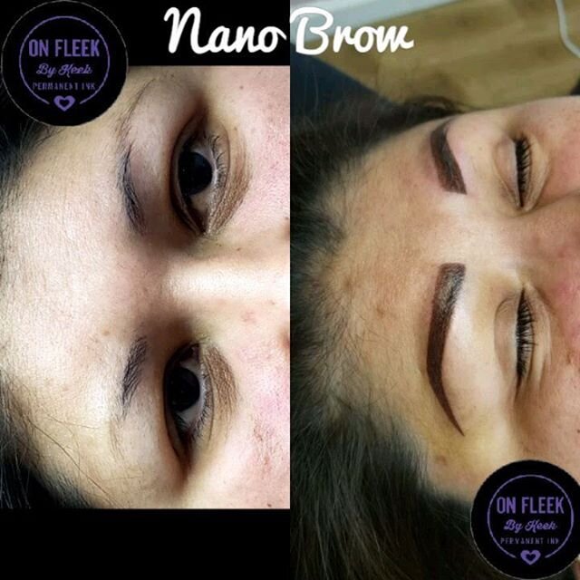 My beautiful client Andrea got a #browupgrade with Nano Brows. All machine, no microblading. #nanobrows #microshading #notmicroblading #nanostrokes #browtattoo #eyebrowtattoo #wakeupwithmakeup #riverside #corona #perris #menifee #morenovalley #eastva