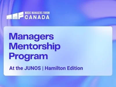 MMF Canada Managers Mentorship Program at the JUNOS