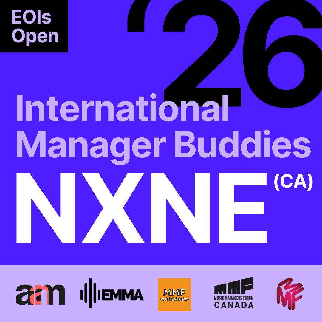 Applications Open: International Manager Buddies at NXNE