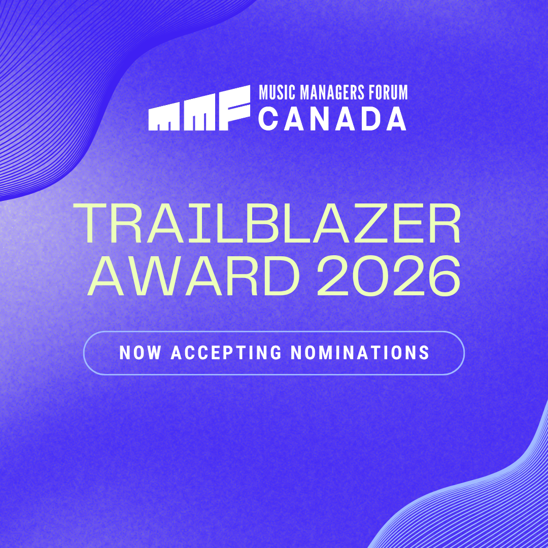 2026 MMF Canada Trailblazer Award - SUBMISSIONS NOW OPEN!