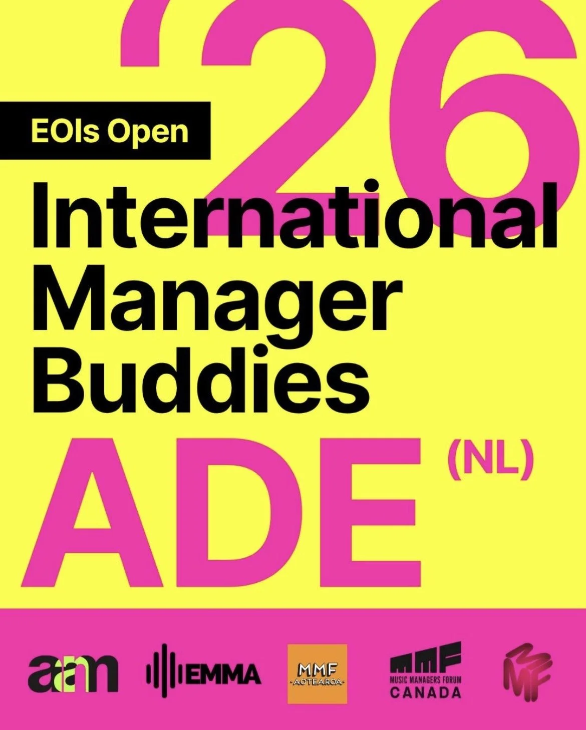 Manager Buddies ADE 2026  