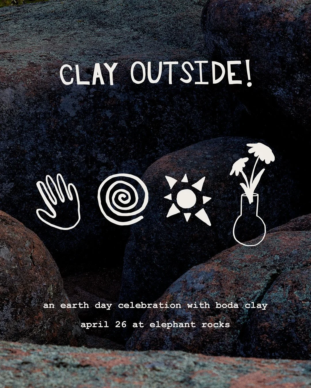 Join me for a workshop at Elephant Rocks &ndash; in Celebration of Earth Day 🌞🌎🏺

Sunday, 4/26 | 10 am &ndash; 3 pm | sliding scale tickets

This is an Earth-Centered day of active rest; to awaken, to connect, to realign.

Hiking activates the bod