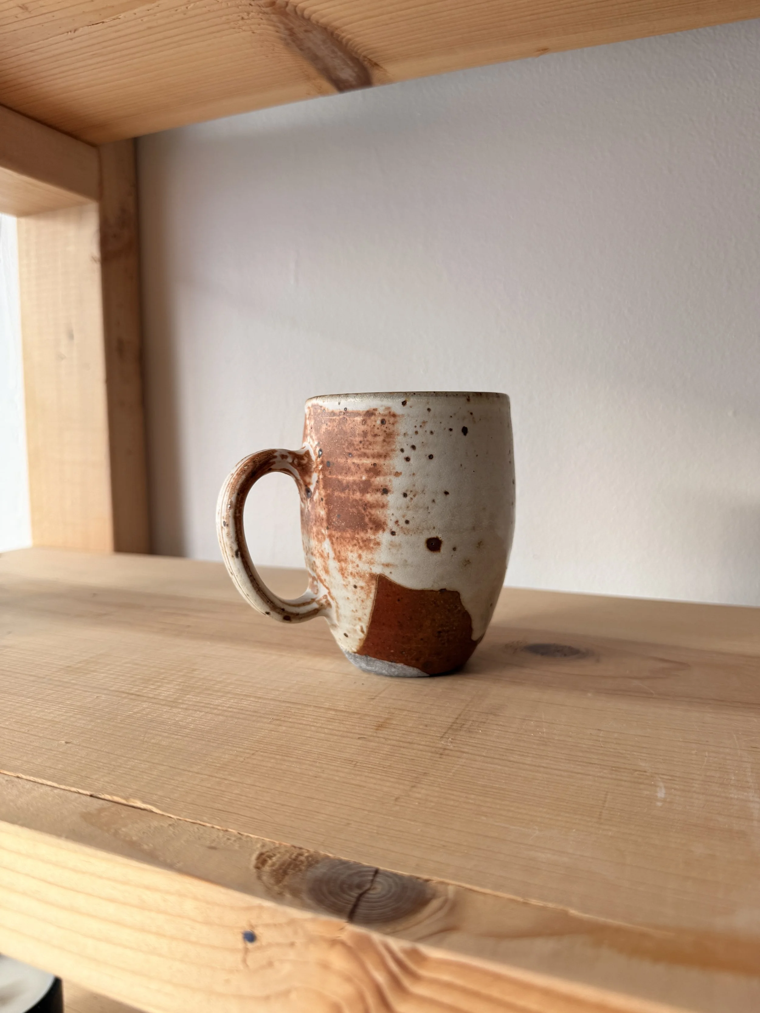 Wood Fire Belly Mug