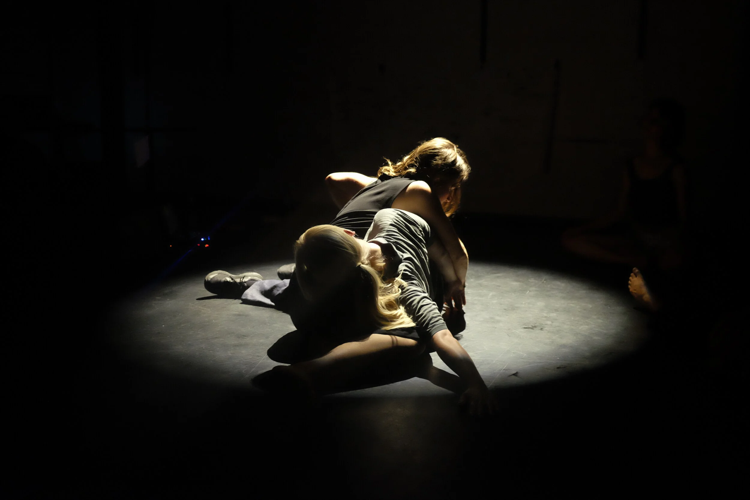  Project V - Gender Festival performance "Gesturing Genduring Gesturing"  June 14, 2019 @ Warehouse9, CPH  Dancers: Ane Carlsen, Emilie Gregersen, Lena Bondeson, Manon Siv Duquesnay &amp; Meleat Fredriksson 