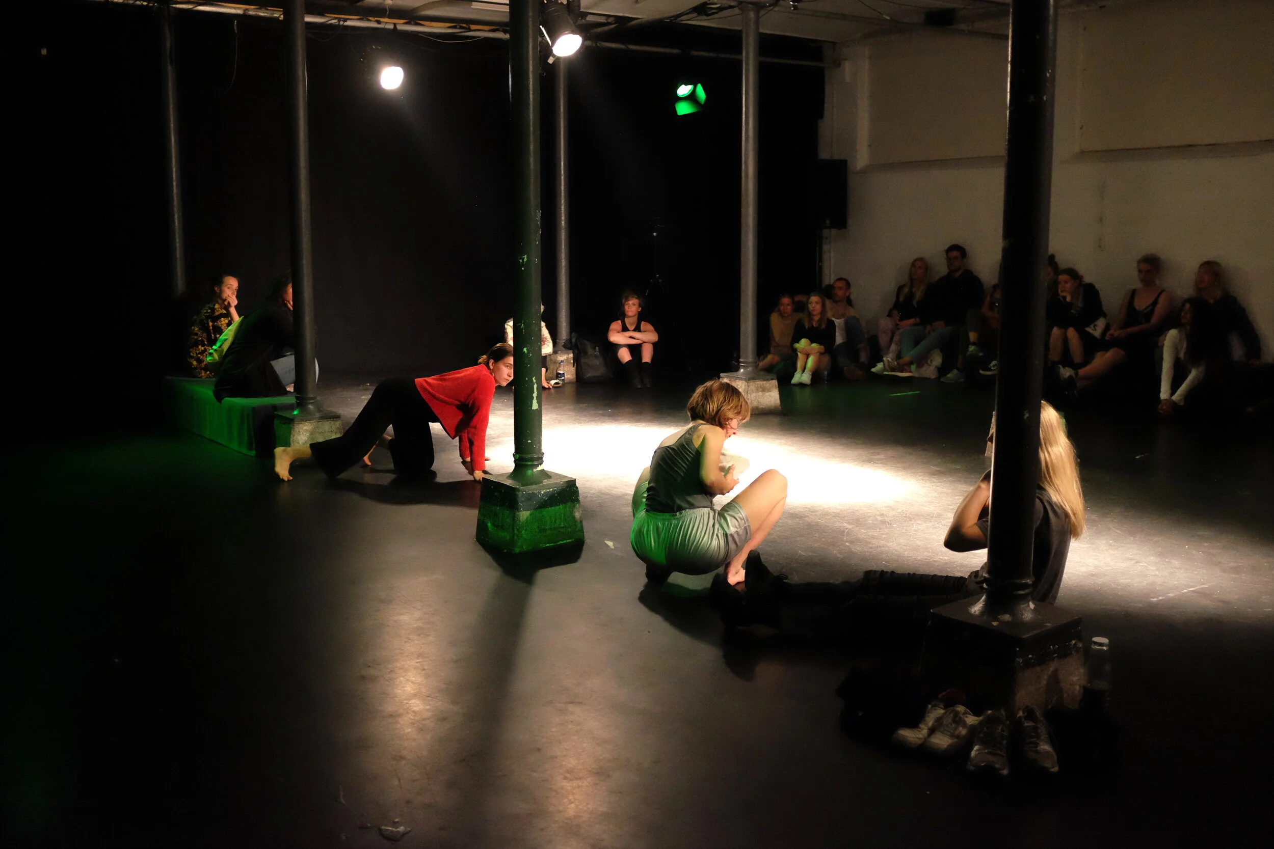 Project V - Gender Festival performance "Gesturing Genduring Gesturing"  June 14, 2019 @ Warehouse9, CPH  Dancers: Ane Carlsen, Emilie Gregersen, Lena Bondeson, Manon Siv Duquesnay &amp; Meleat Fredriksson 
