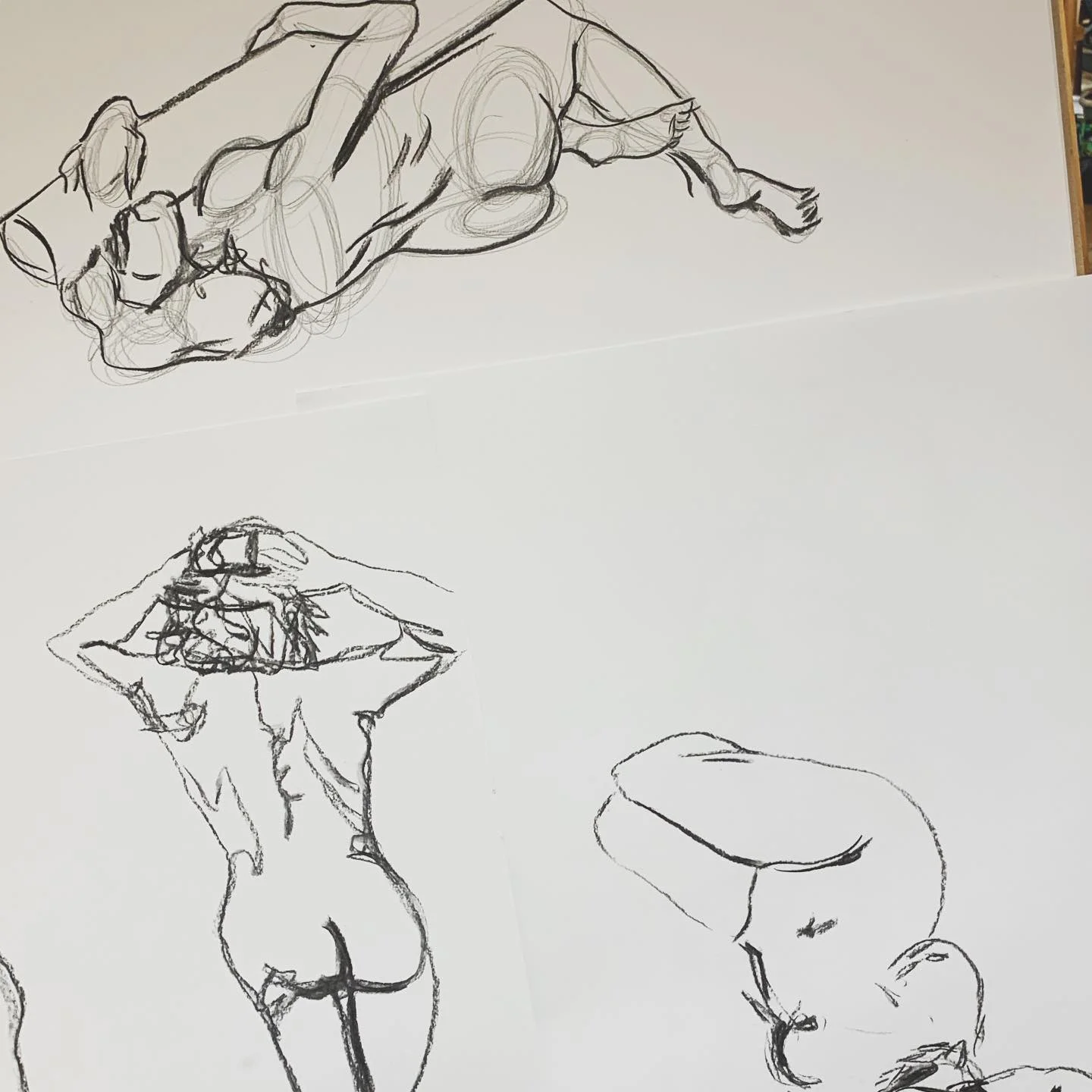 Some of the outputs of me drawing what I saw in front of me