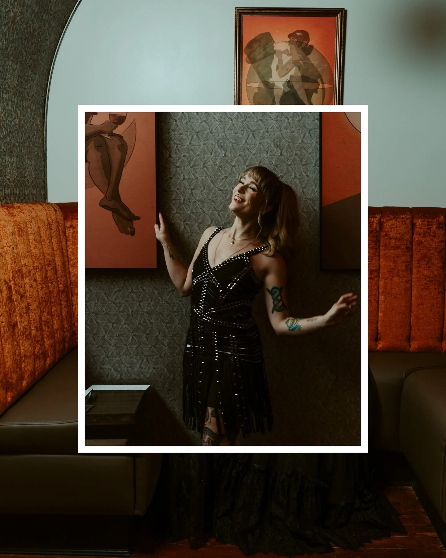 Getting into the Edmonton burlesque scene has allowed me to work with some of the most beautifully talented performers in our city all while drenched in sparkles and mutual respect.  The summer series of Enchanted Affairs brought us to Lunar where th