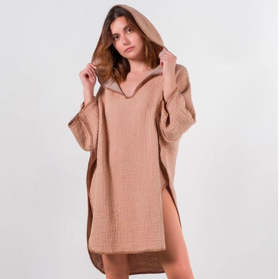 Riviera Cotton Poncho