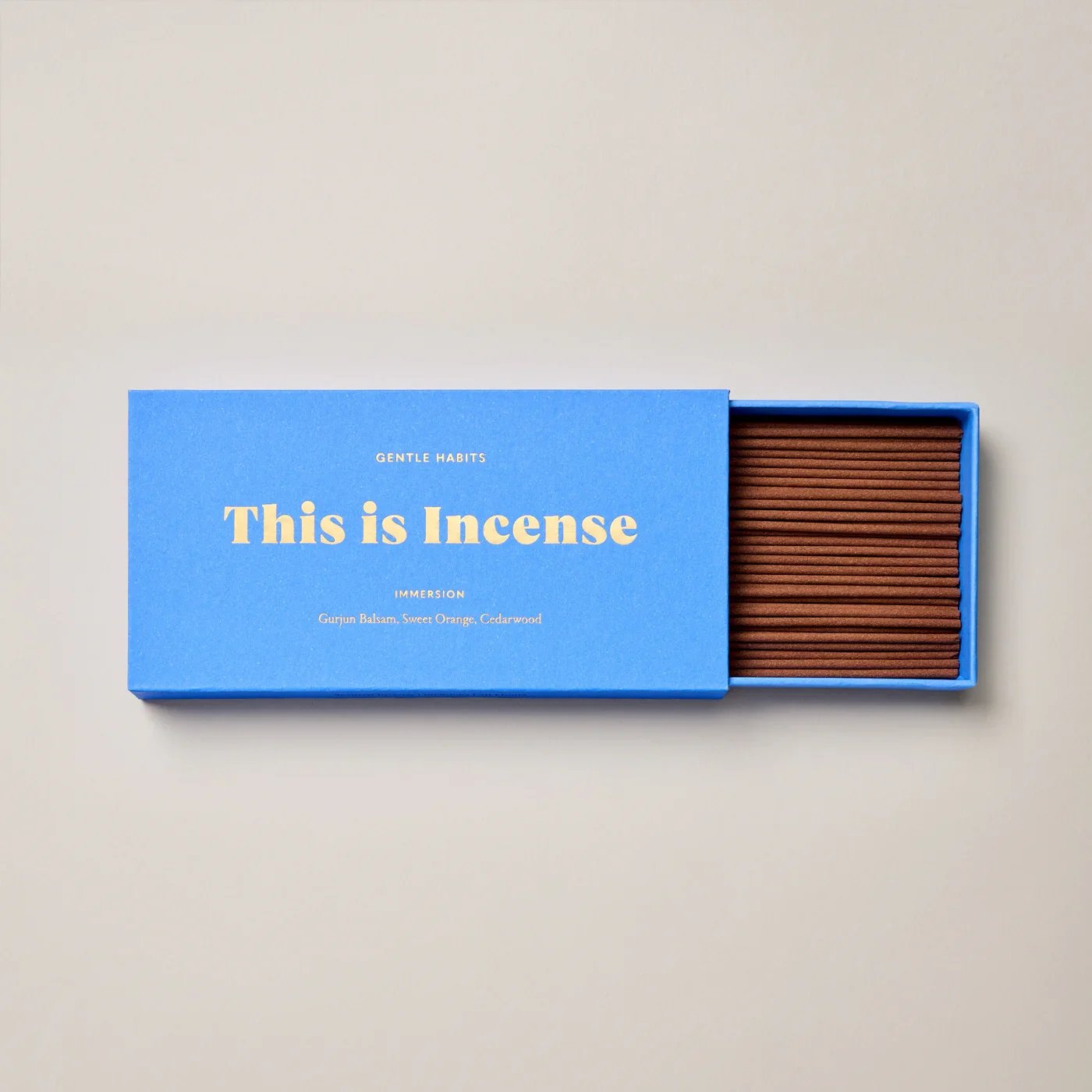 IMMERSION Incense x Gentle Habits