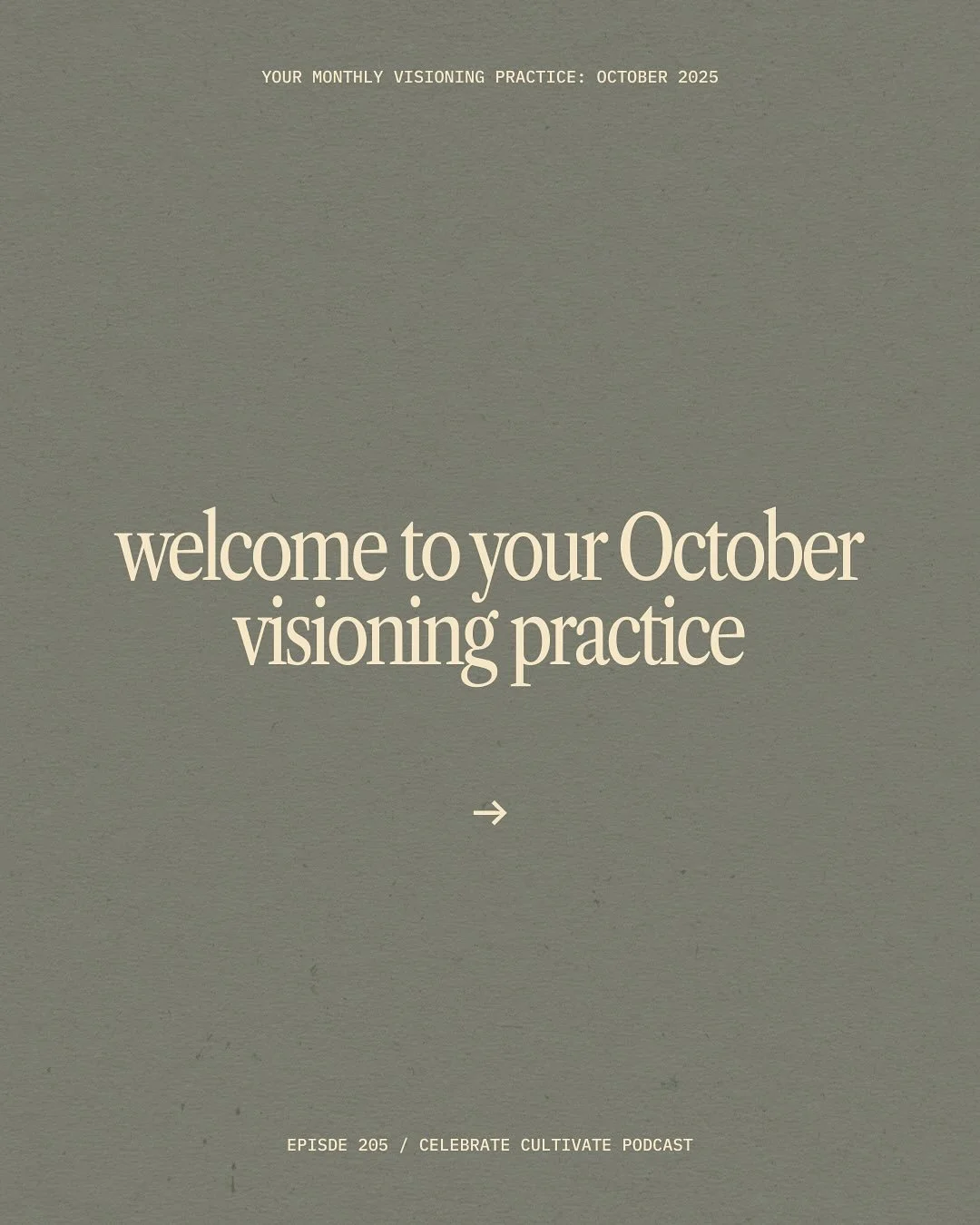 welcome to your monthly visioning practice / fall favorites to set the vibes / prompts to reflect on September + set intentions for October / intuitive card reading to tap into the energy for the month ahead / plus, half-off coaching for a limited ti