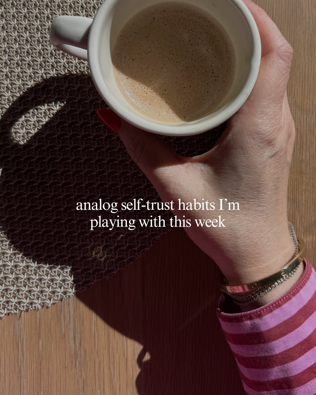 if &ldquo;less screen time&rdquo; is one of ur resolutions, read this &darr;

Ooof. Things are heavy and it feels like we&rsquo;ve made zero progress since 2016. On a personal note, I&rsquo;m craving less algorithm-driven chaos and more self-trust in