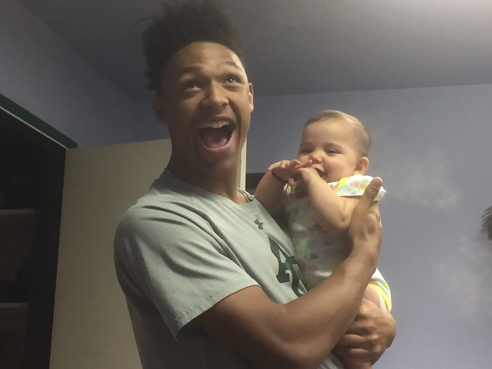 R'ron and a Benitez baby.JPG