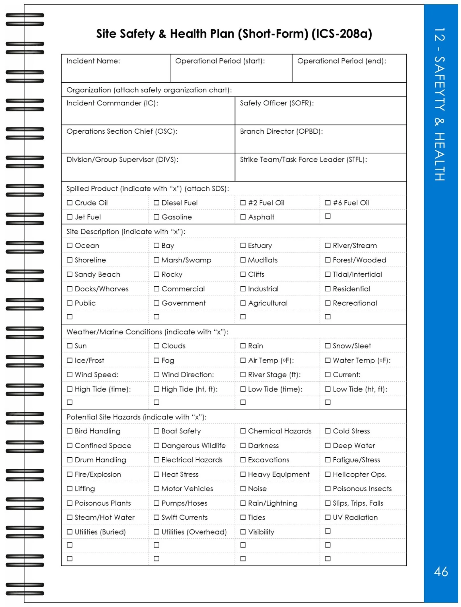 Safety Message Ics 208 Map.pdf Contingencies