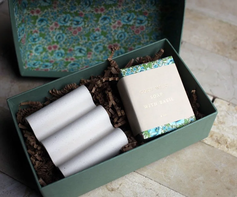 Soap & Ceramic Dish Gift Set