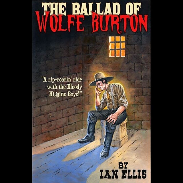 Two years ago we released a collection of songs called 1876: The Ballad Of Wolfe Burton. Today we present yew miscreants with the cover fer our upcoming novel. Read the adventure.... THANKSGIVING!

Artwork by @andreibouzikov .
.
.
.
#balladofwolfebur