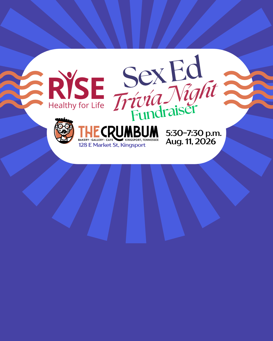 Sex Ed Trivia Fundraiser at The Crumbum!