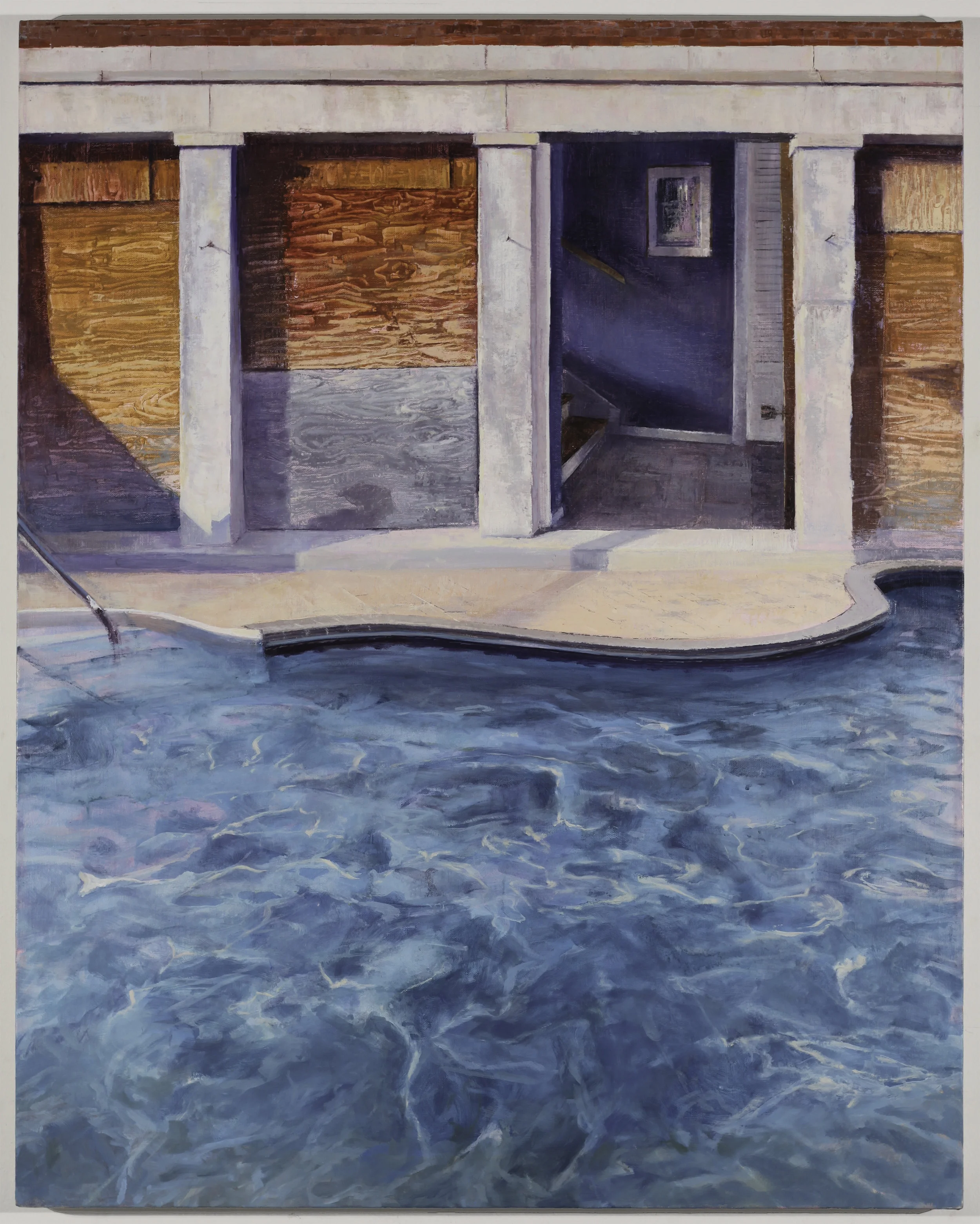 28 Regent St, 2017 oil on linen, 38 x 30 in