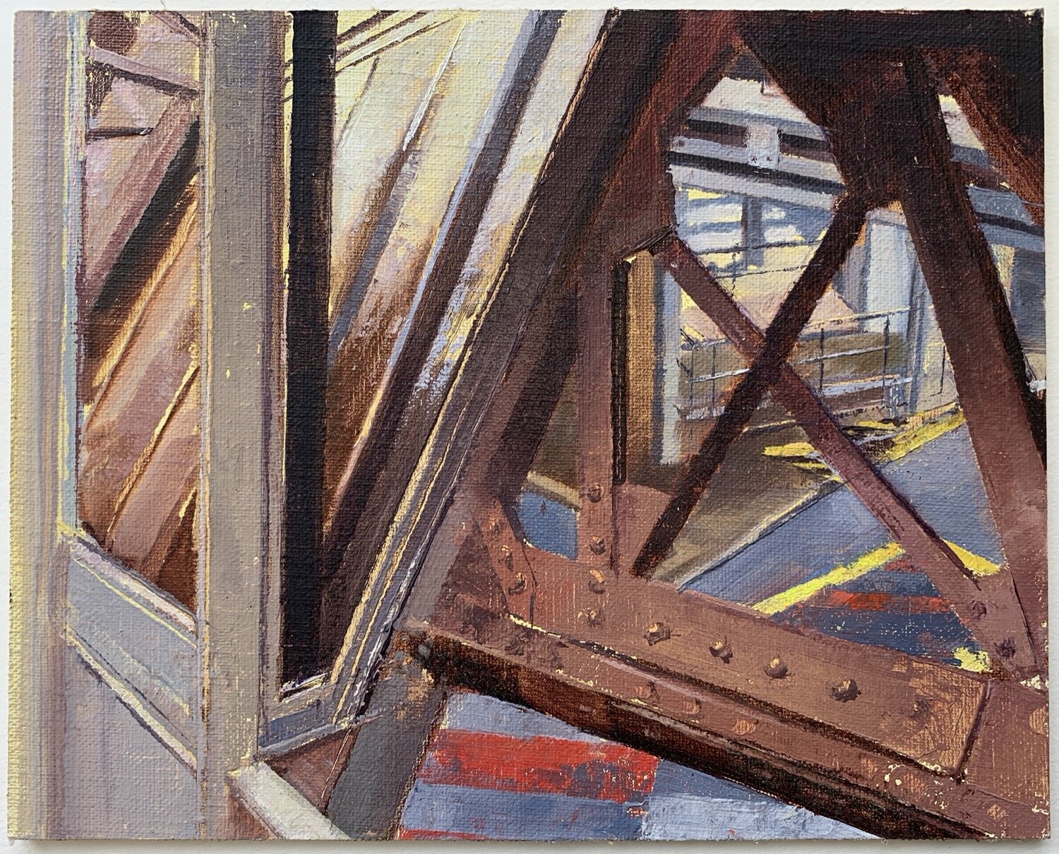 La Tour Study, 2016 oil on linen on panel, 8 x 10 in