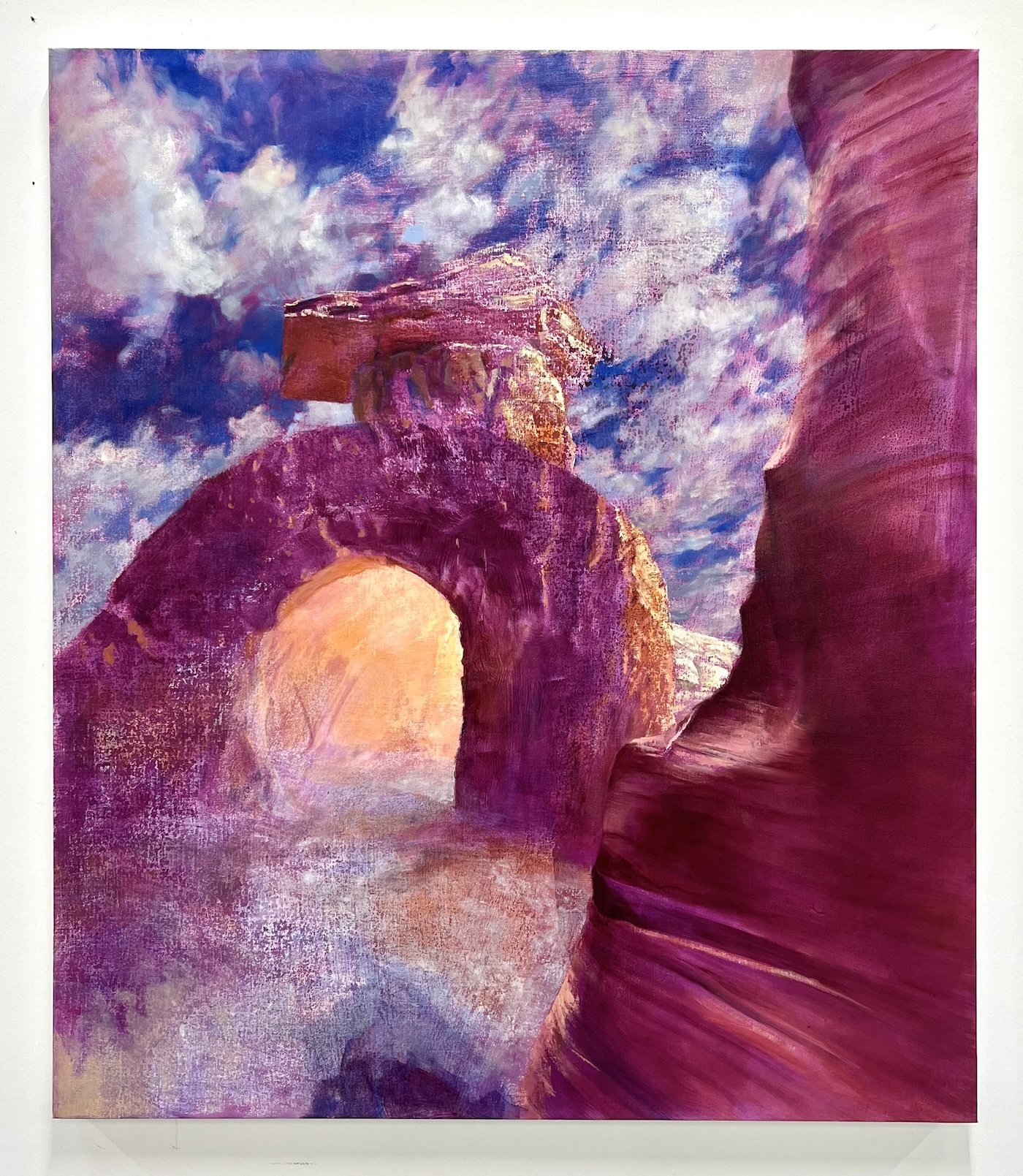 Escalante 2, 2024 oil on linen 46 × 42”