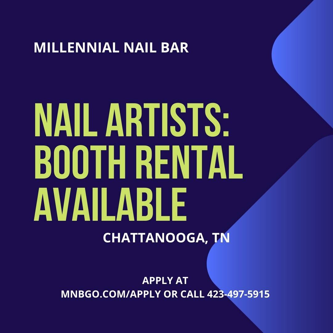✨Booth Rental Available✨
We're not your ordinary nail care company. Our goal to assist in your journey of entrepreneurship in the beauty industry.🤩 It can be difficult to focus solely on your love for nails, when you're trying to do marketing, opera