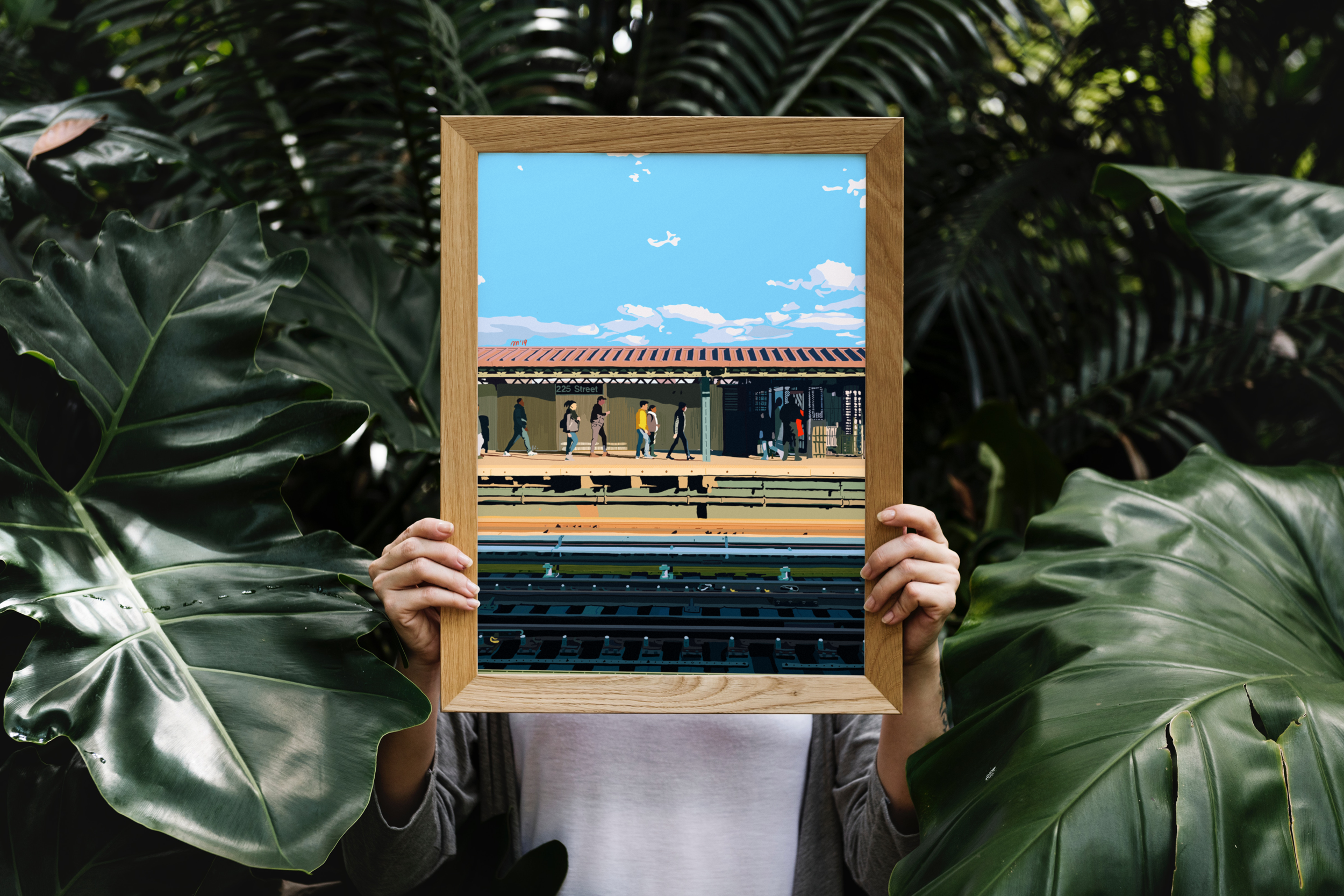LP001 Outdoor Train Station