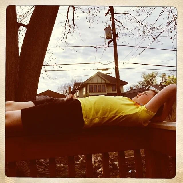 Full belly after sushi and great weather.  #spring