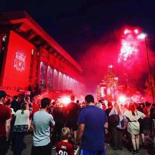 LFC! 🏆 
#lfcfamily #liverpoolfc #eplchampions2020 #bestteamever #allezallezallez