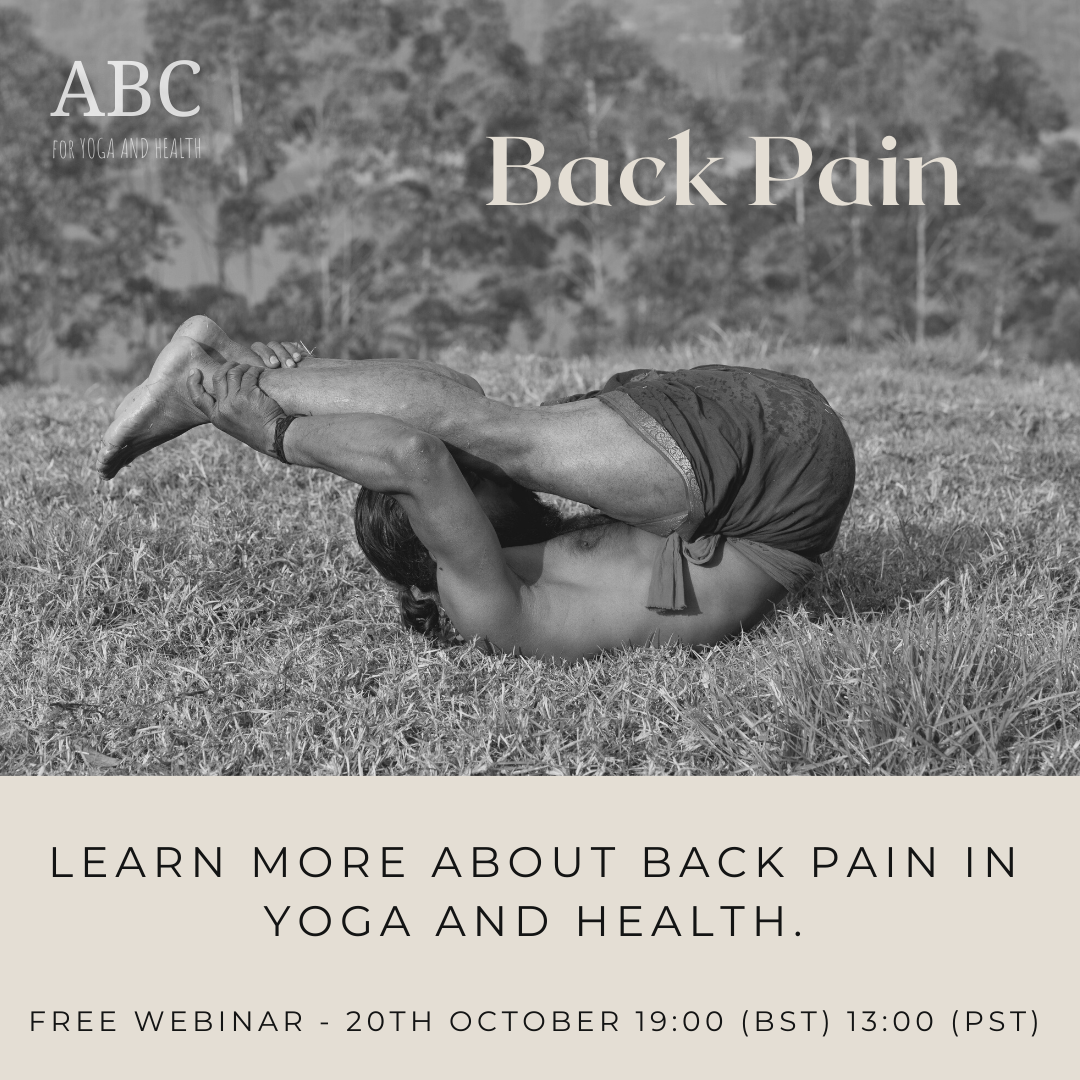 B is For Back Pain Webinar (October 2020)