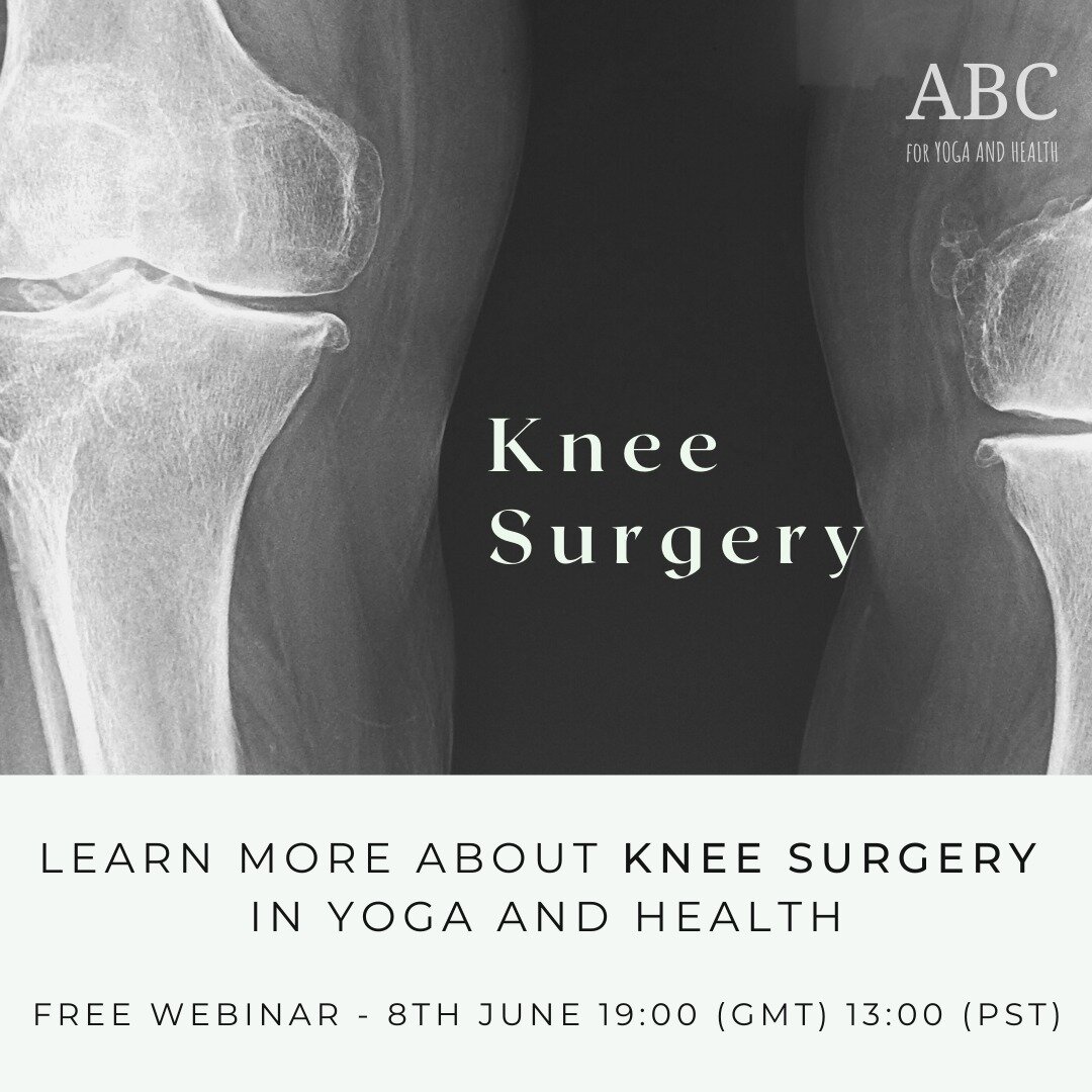 K is For Knee Surgery