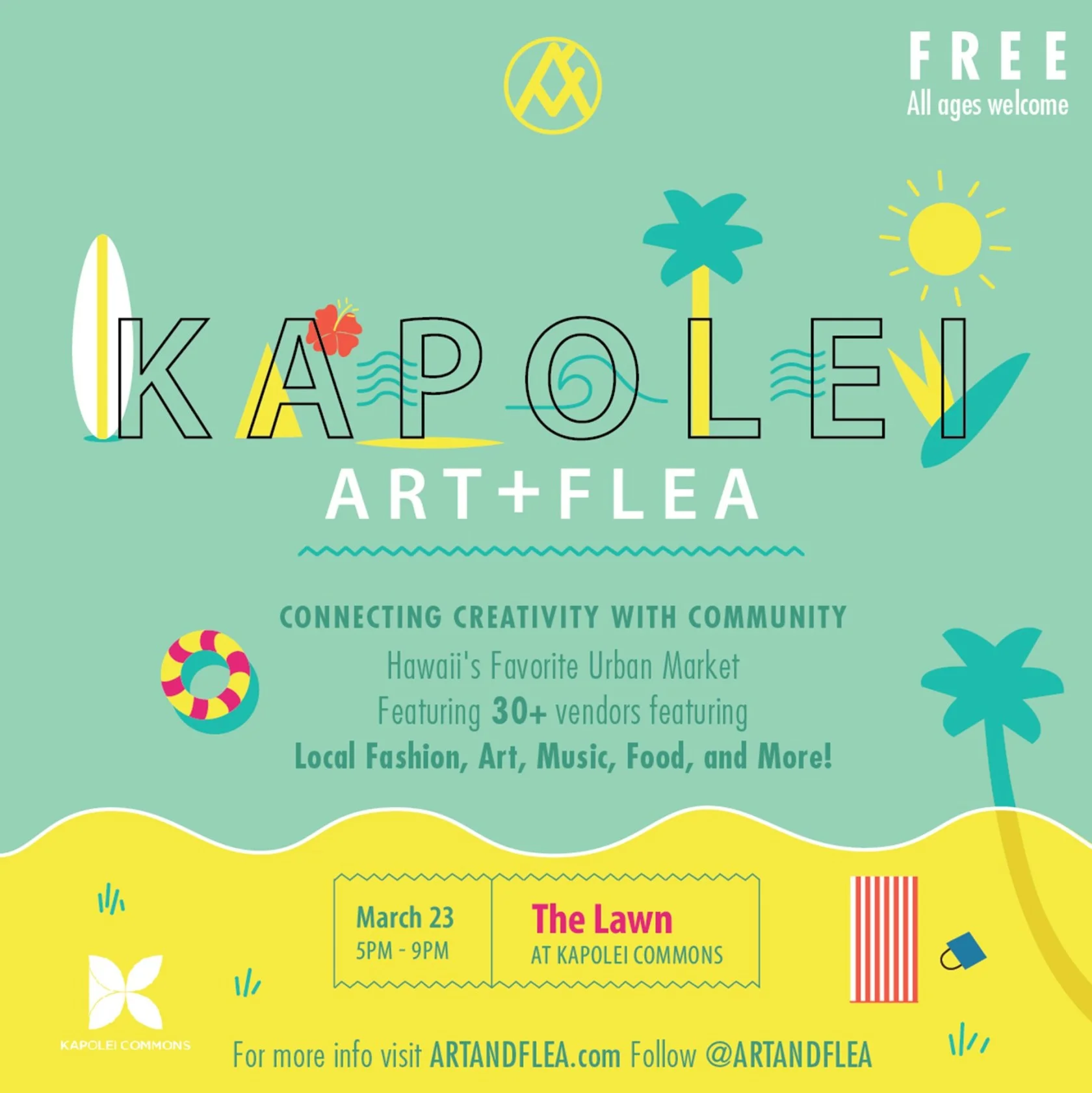 Art + Flea at Kapolei Commons