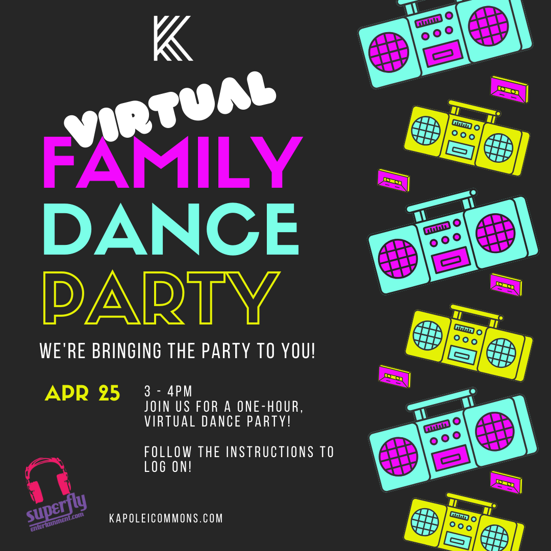 VIRTUAL Family Dance Party!