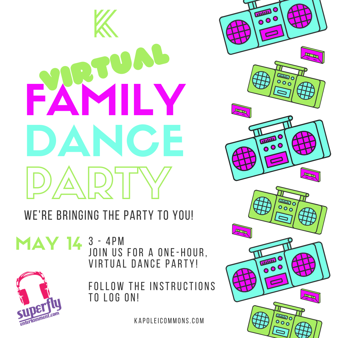 VIRTUAL Family Dance Party - Take Two!