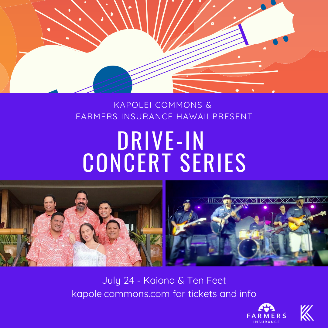 Drive-In Concert Series Presented by Farmers Insurance Hawaii