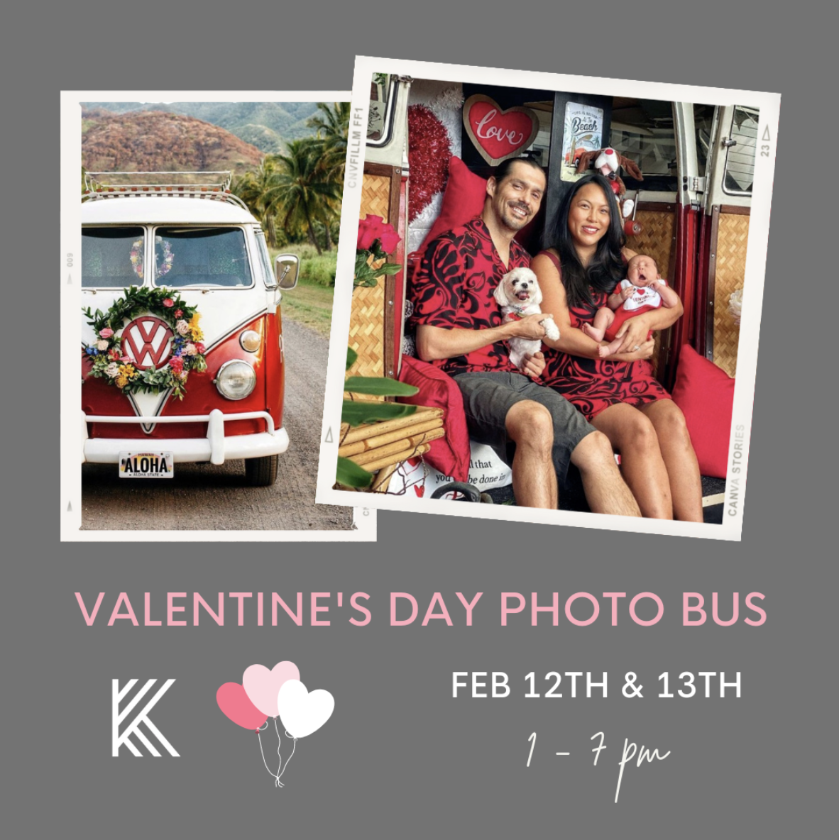Valentine's Day Photo Bus!