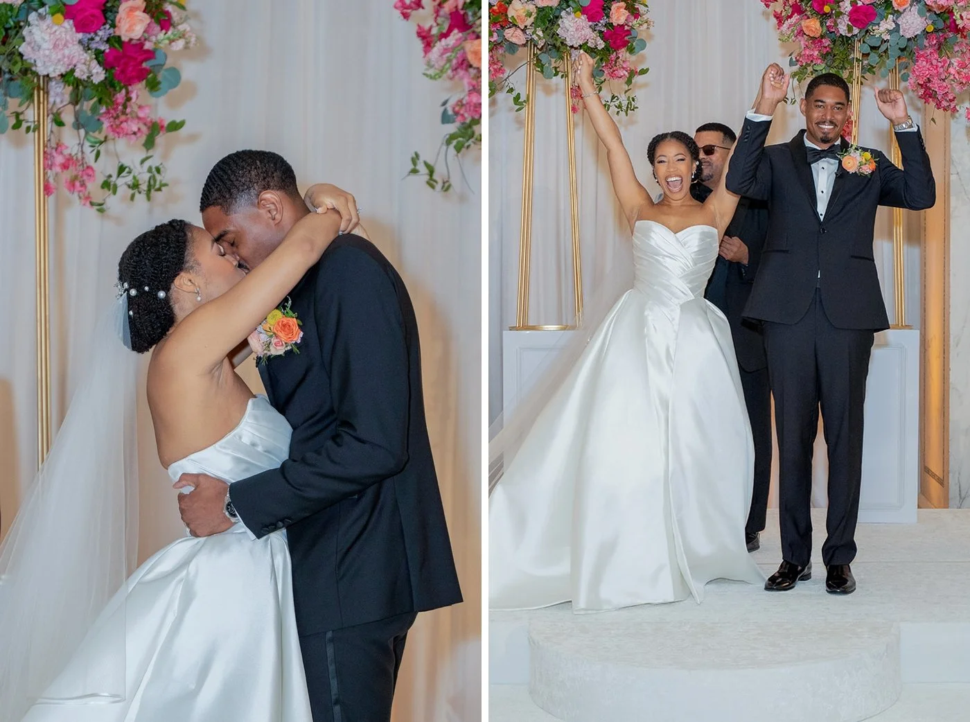 Wedding ceremony at the Chicago Cultural Center