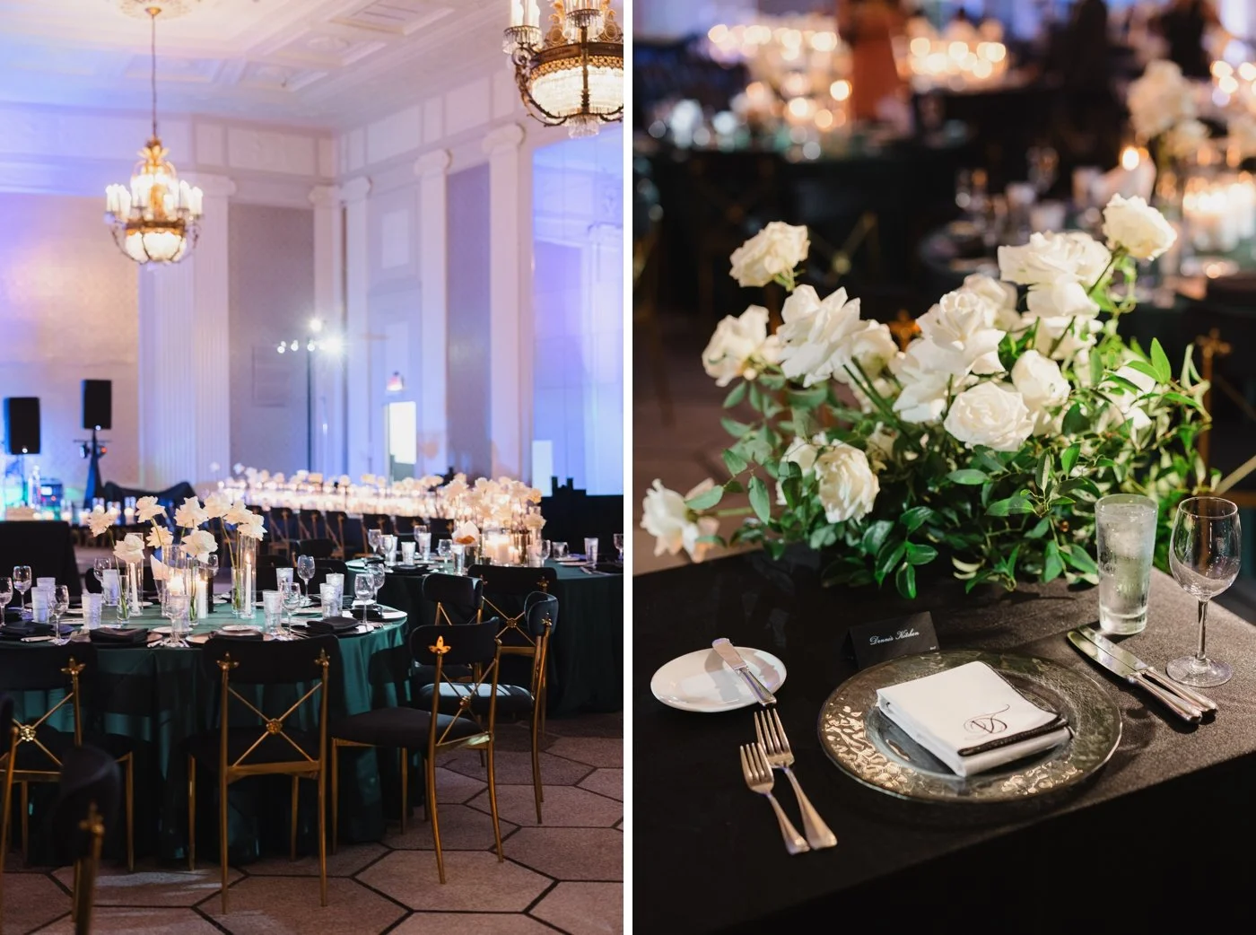 Wedding reception at the Midland Hotel