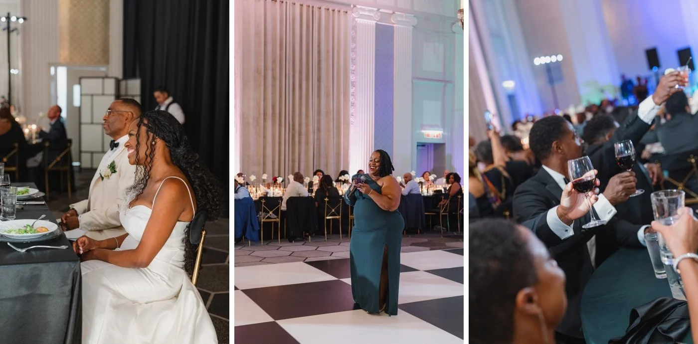 Wedding reception at the Midland Hotel