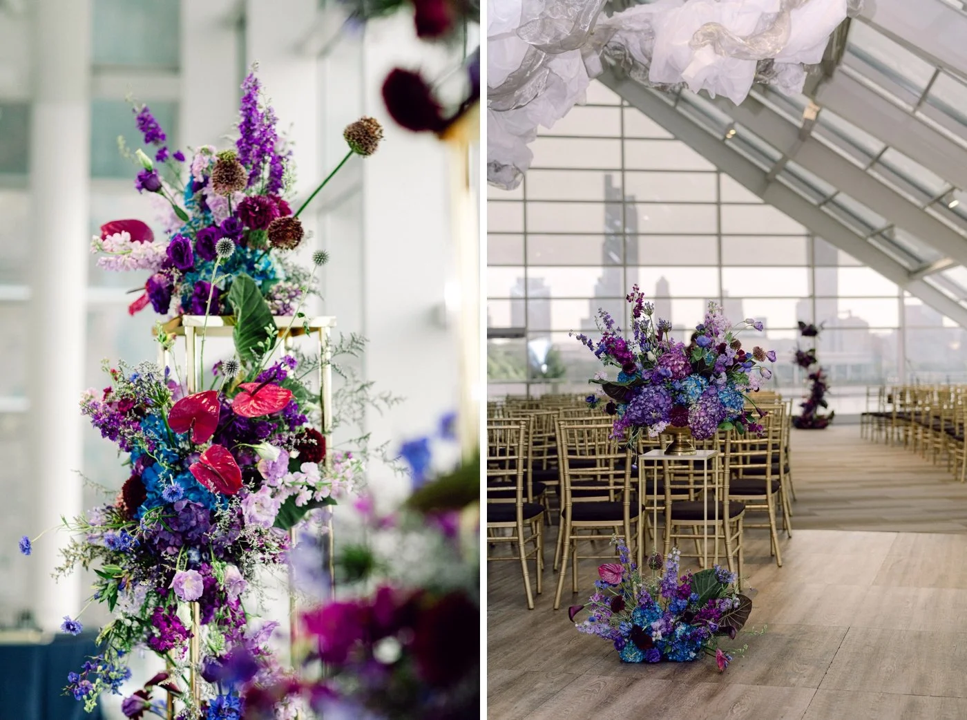 Wedding flowers by Atmosphere Events Group