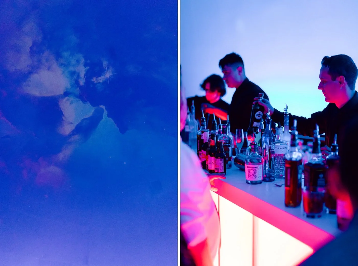 Fall wedding at Adler Planetarium