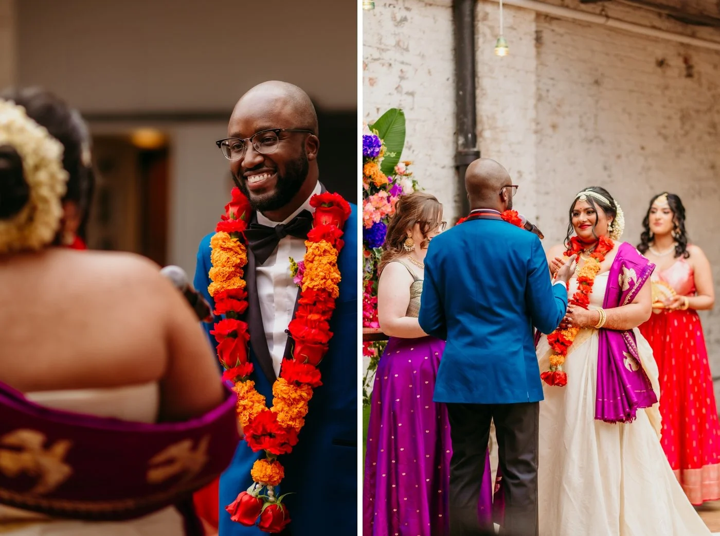 Wedding ceremony at The Joinery